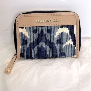 Spartina 449 Daufuski Island- MOONGLADE zipper WALLET small